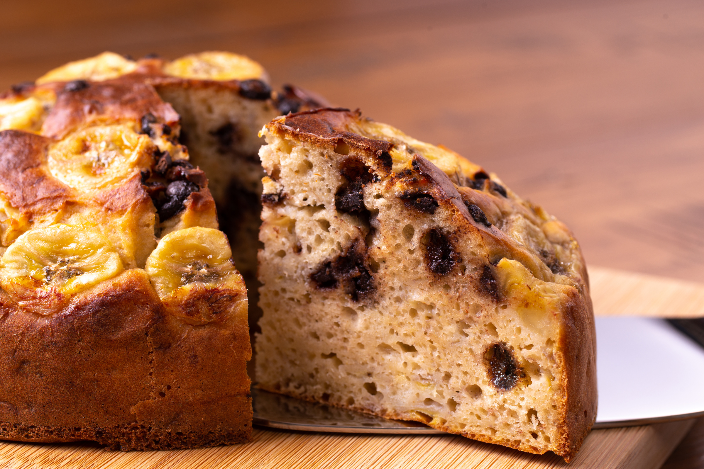 Chocolate chip banana cake